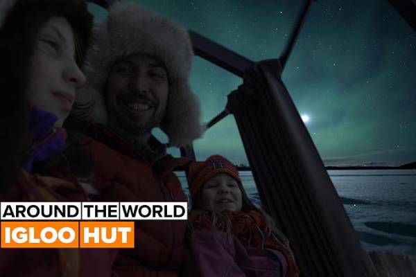 Around the world: Swedish igloo