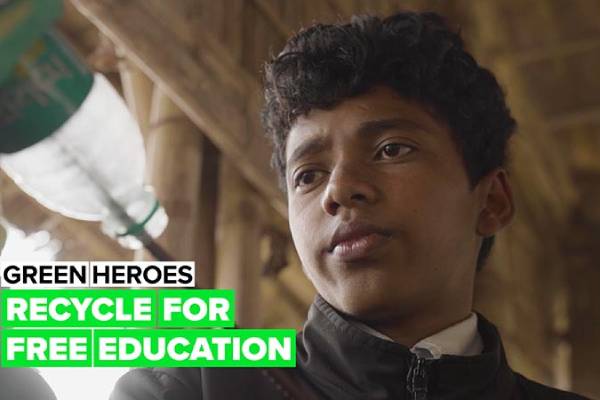 Green Heroes: Plastic recycling for education
